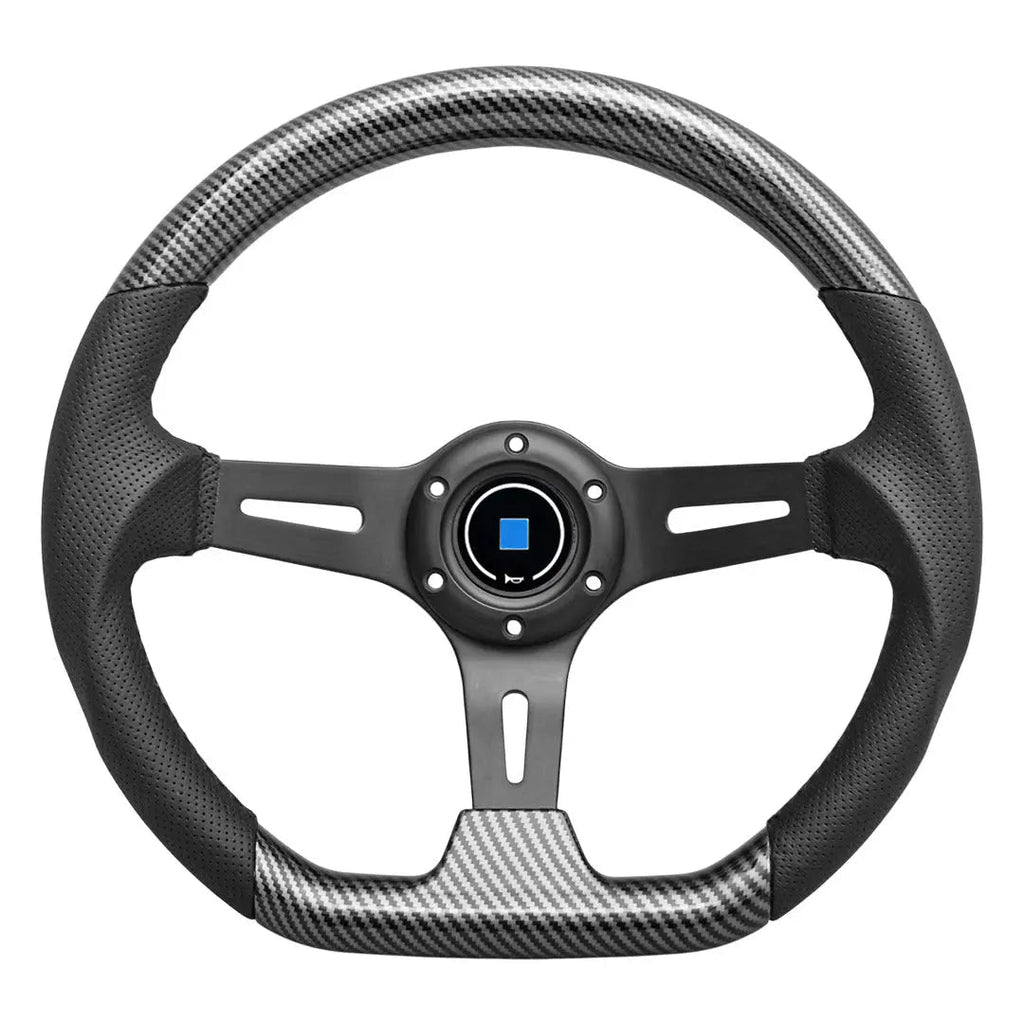 Universal Flat Bottom Drift Style Steering Wheel (320mm)