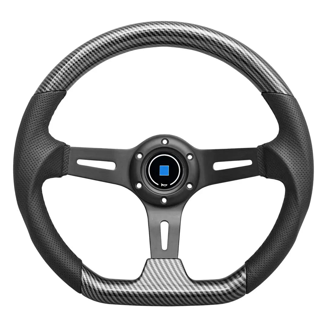 Universal Flat Bottom Drift Style Steering Wheel (320mm)