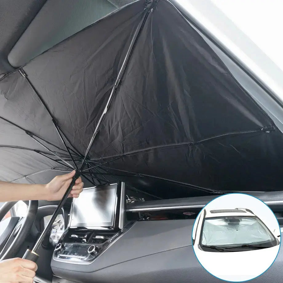 Universal Umbrella Style Sun Shade Window Visor  - Large