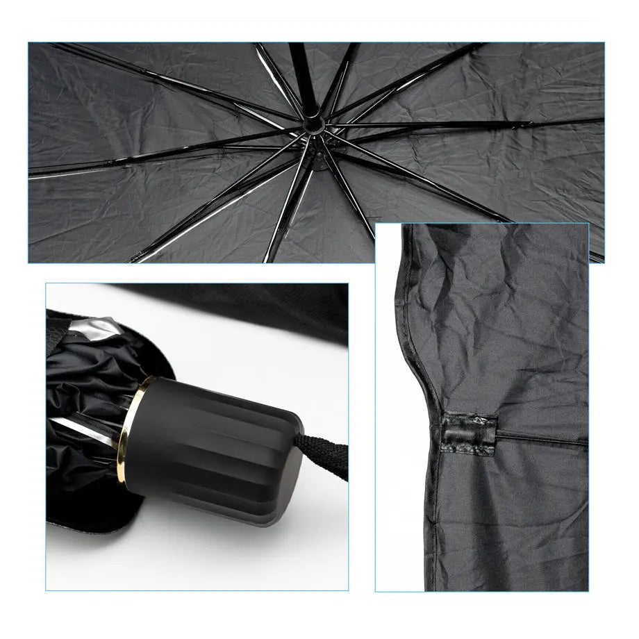 Universal Umbrella Style Sun Shade Window Visor - Small