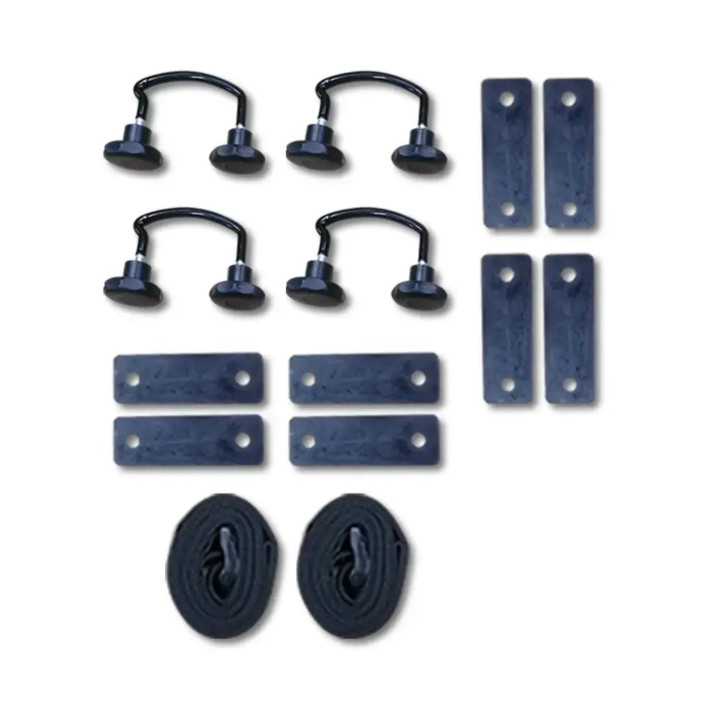 Universal Gloss Black Roof Storage Box - 420L