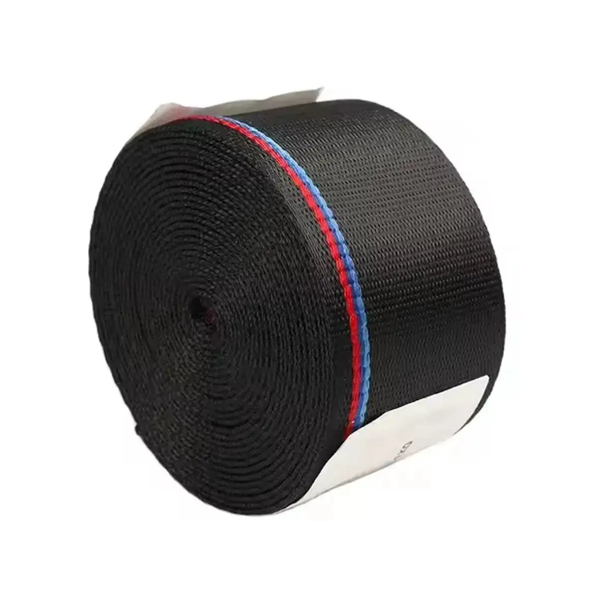 Universal Polyester Webbing Seat Belt Harness Strap - BM Performance Stripe