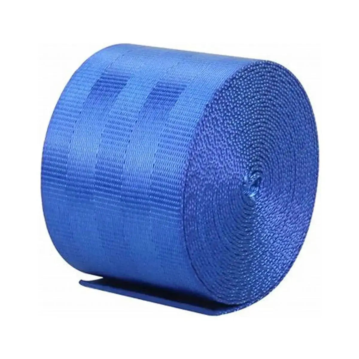 Universal Polyester Webbing Seat Belt Harness Strap - Blue