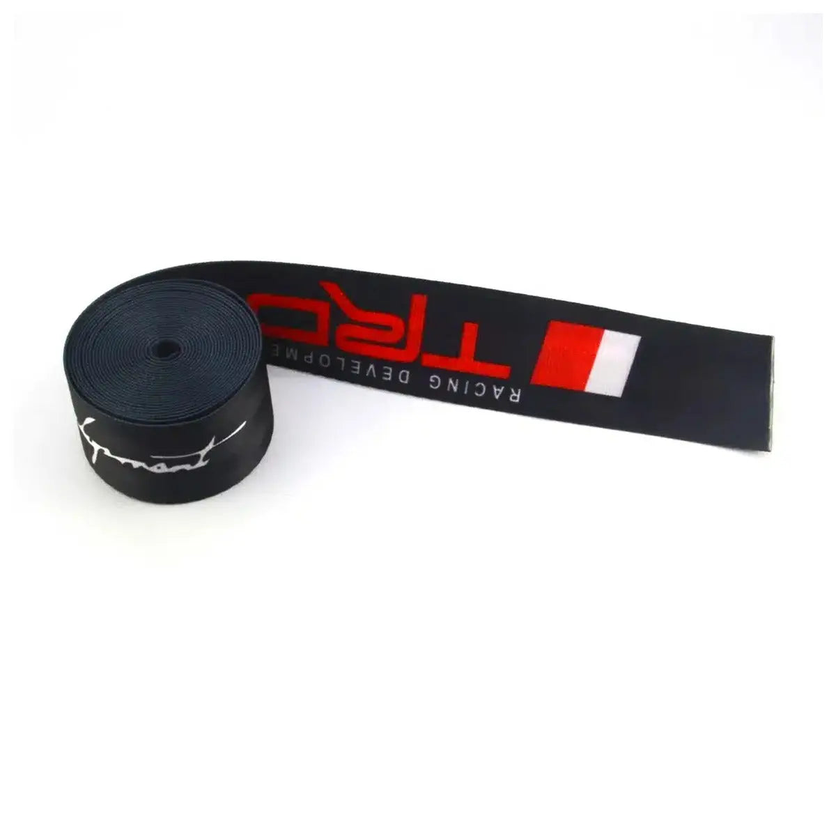 Universal Polyester Webbing Seat Belt Harness Strap - TRD (Black)