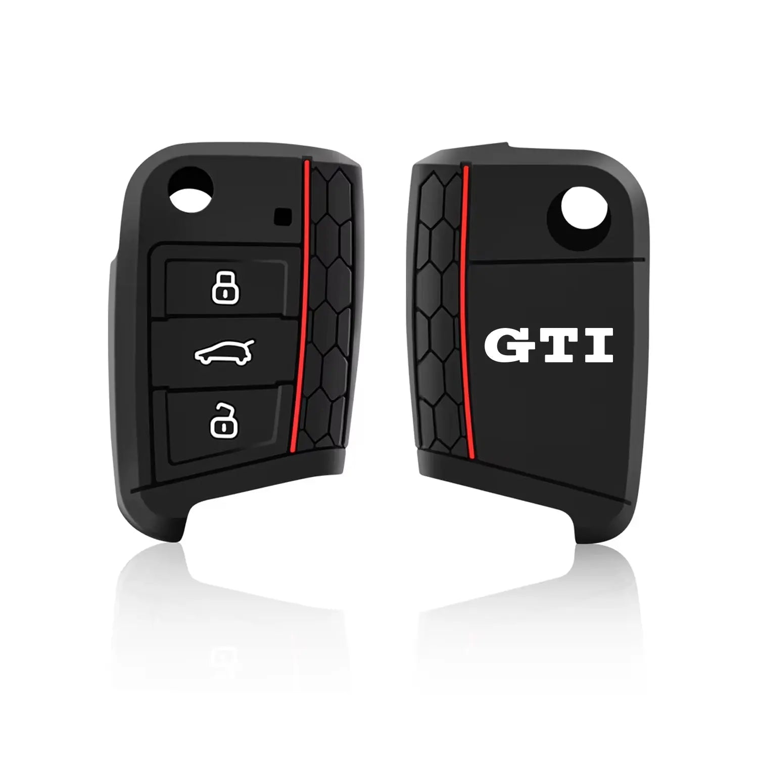 Suitable To Fit - VW Golf 7 GTI Silicone Key Case Cover