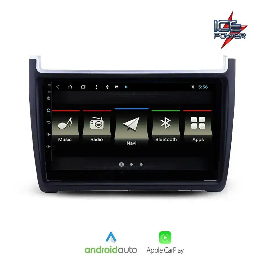 VW Polo 6 GTI / TSI (12-On) - 9 Inch Ice Power Android Entertainment & GPS System