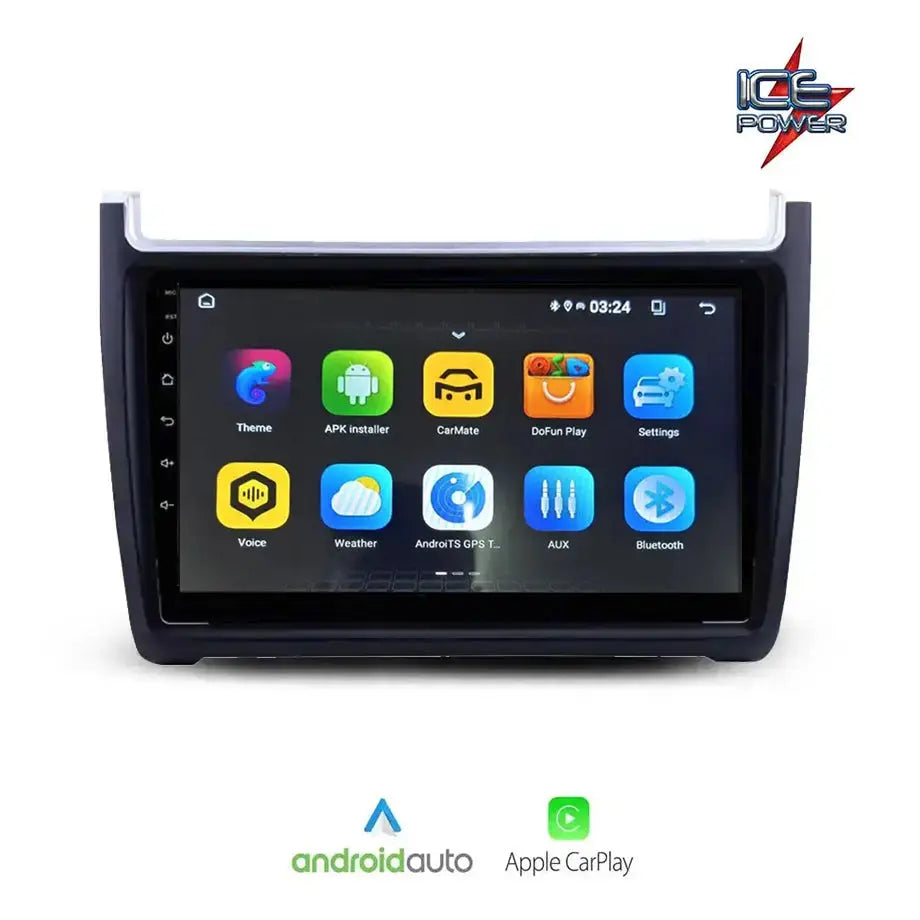 VW Polo 6 GTI / TSI (12-On) - 9 Inch Ice Power Android Entertainment & GPS System