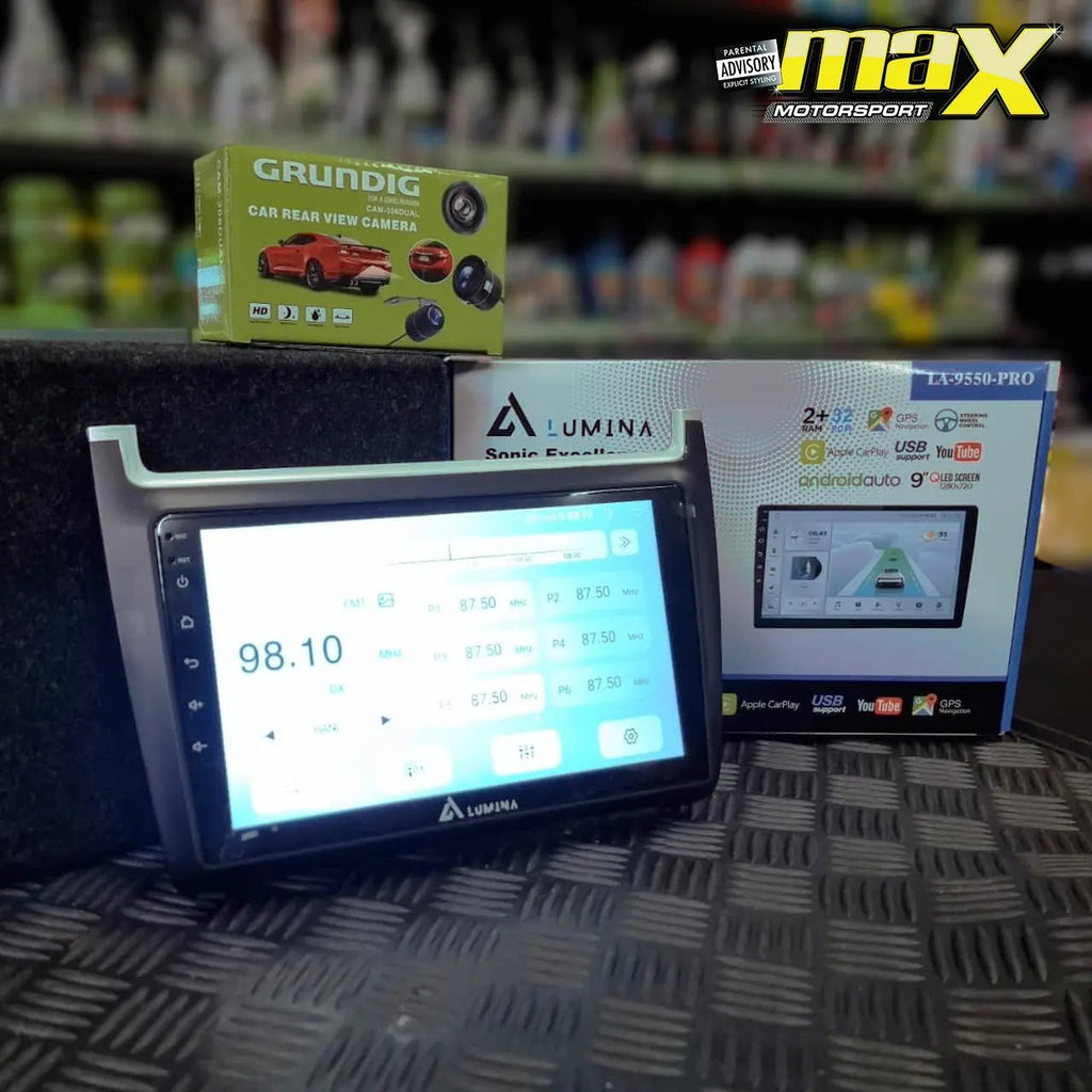 VW Polo 6 GTI / TSI (12-On) - 9 Inch Lumina Android Entertainment & GPS System +FREE Reverse Camera