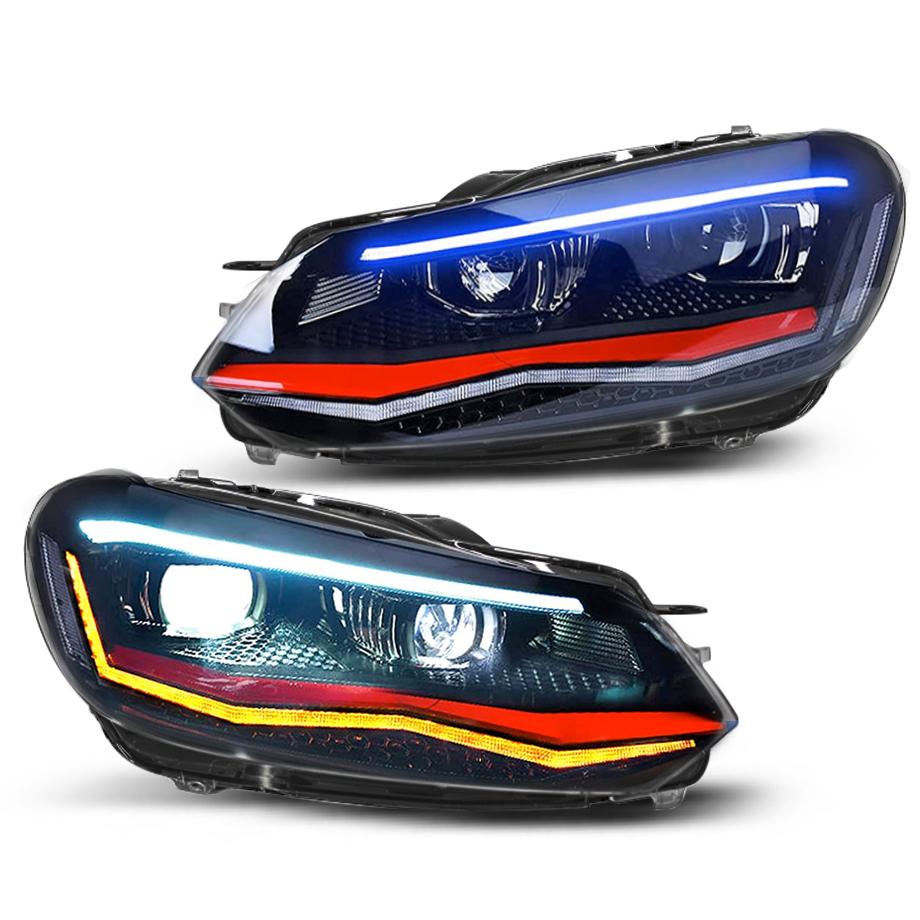 Polo 8AW Style Projector Headlight -  Suitable To Fit VW Polo 6 (10-On)