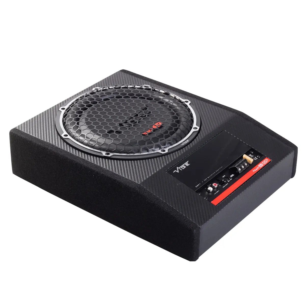 Vibe 10 Inch Optisound Series Slim Active Subwoofer With DSP Tuning - 900W
