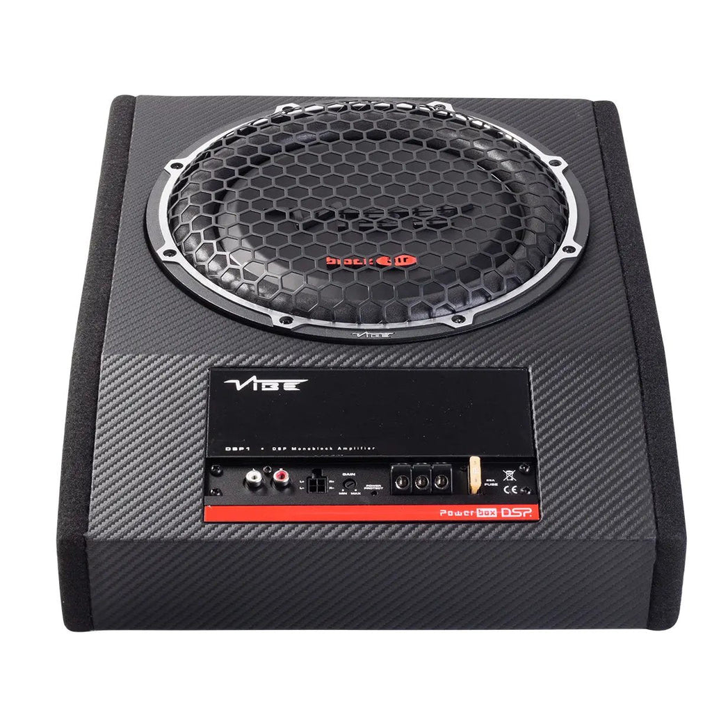 Vibe 10 Inch Optisound Series Slim Active Subwoofer With DSP Tuning - 900W