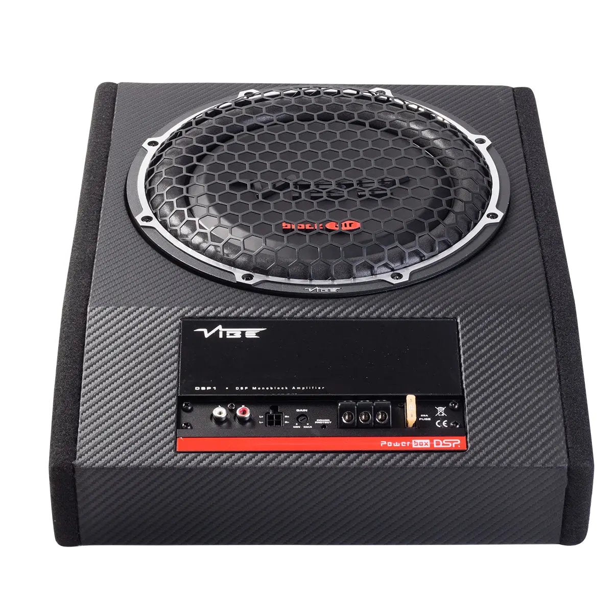 Vibe 10 Inch Optisound Series Slim Active Subwoofer With DSP Tuning - 900W