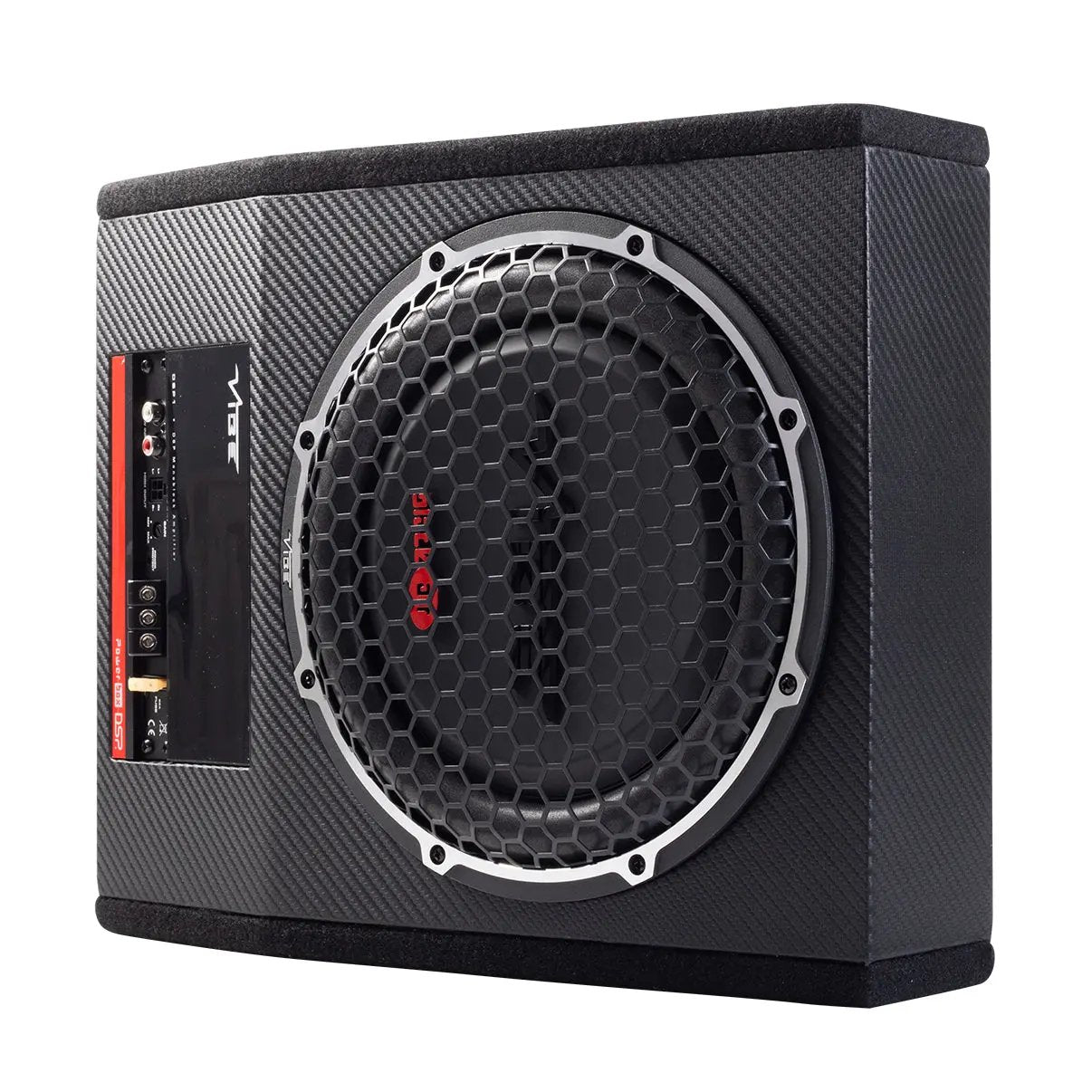 Vibe 10 Inch Optisound Series Slim Active Subwoofer With DSP Tuning - 900W