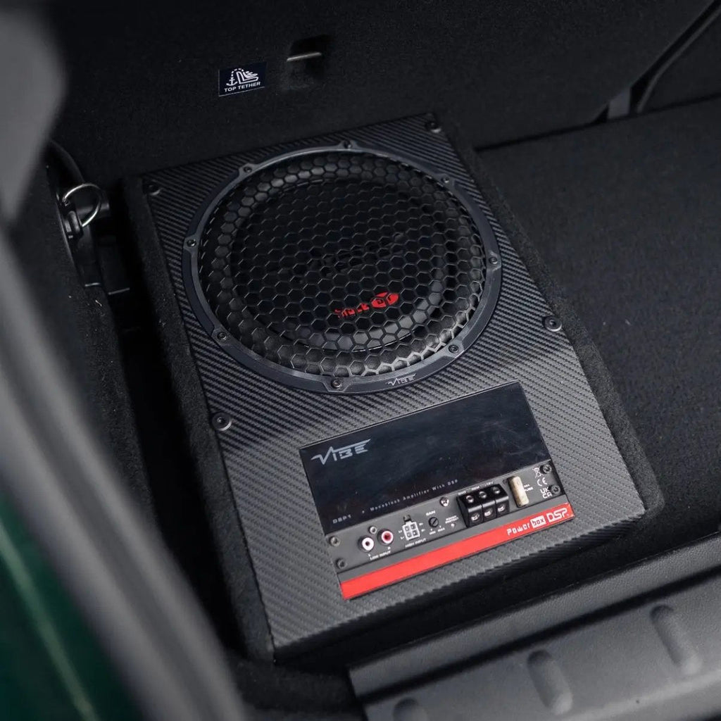 Vibe 10 Inch Optisound Series Slim Active Subwoofer With DSP Tuning - 900W