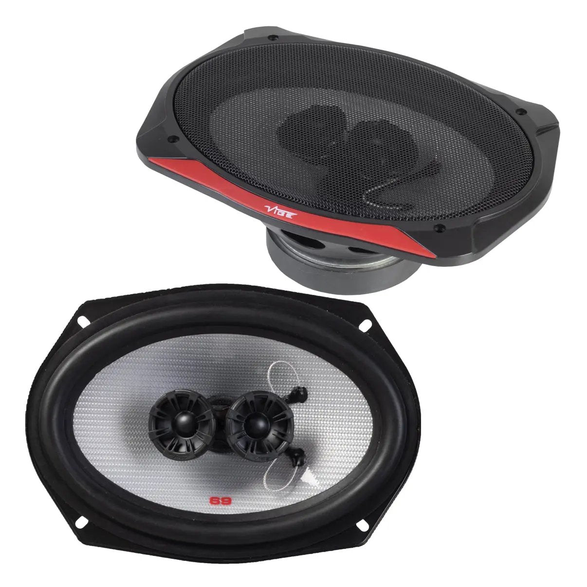 Vibe PULSE69-V3 Pulse 6x9 3-Way Coaxial Speaker - 300W
