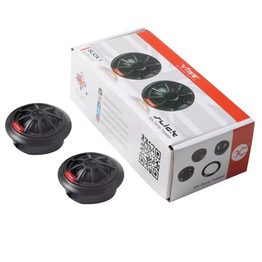 Vibe Slick 1-V7 Silk Dome SQ Tweeter - 50 Watt RMS