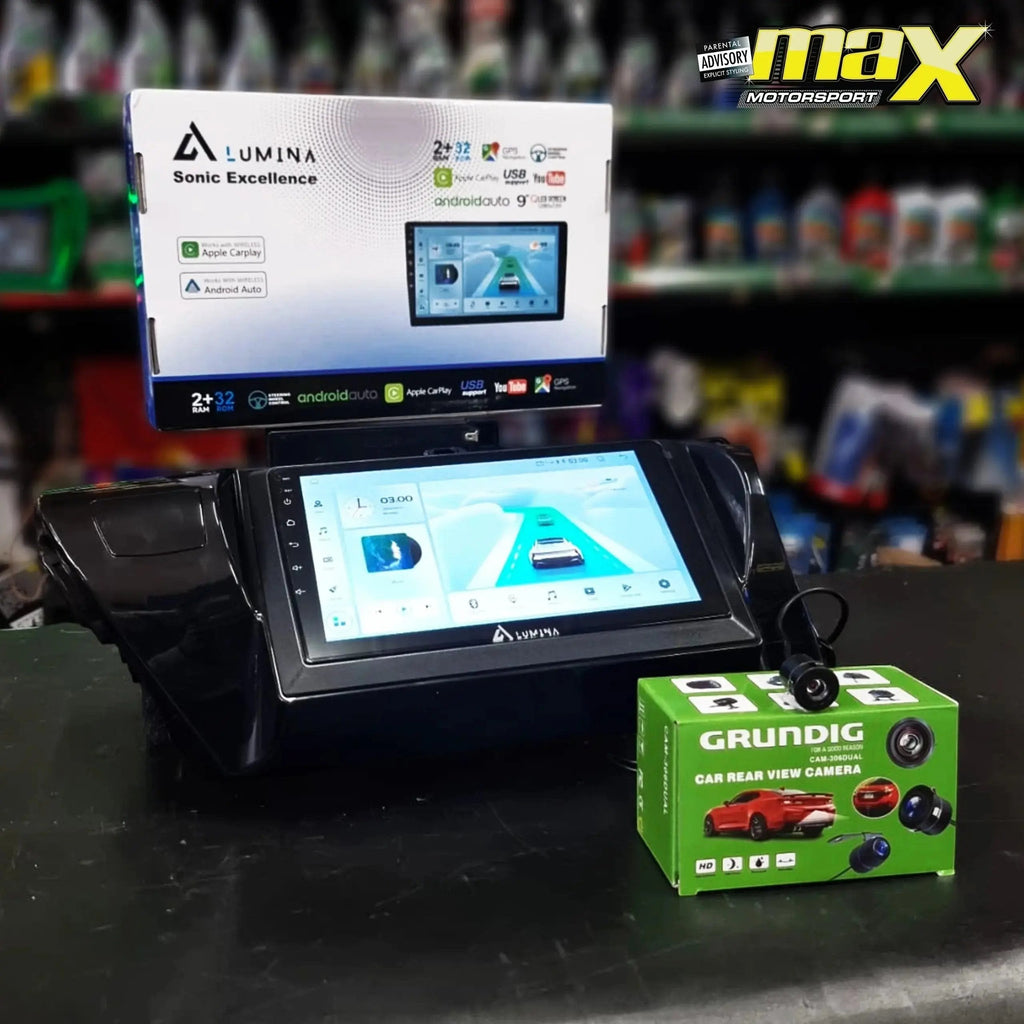 Toyota Hilux (15-21) - 9 Inch Lumina Android Entertainment & GPS System +FREE Reverse Camera