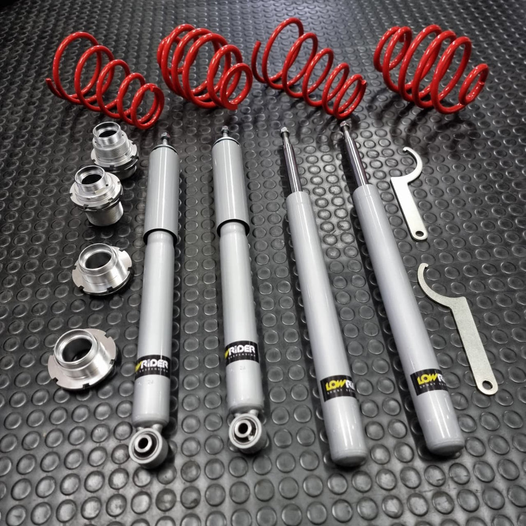 Lowrider Coilover Kit (Height Adjustable) - BMW E30
