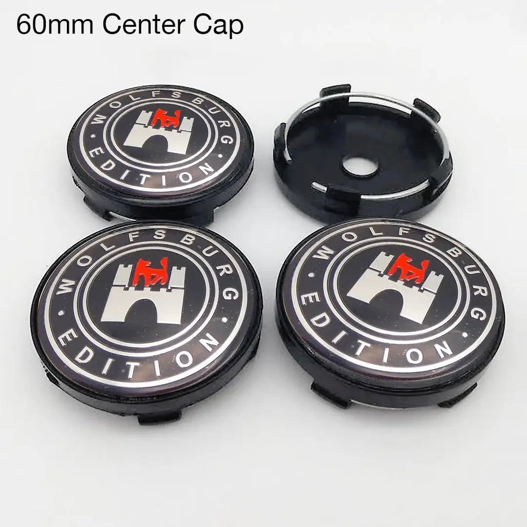 Wolfsburg Edition Wheel Center Cap - 60mm