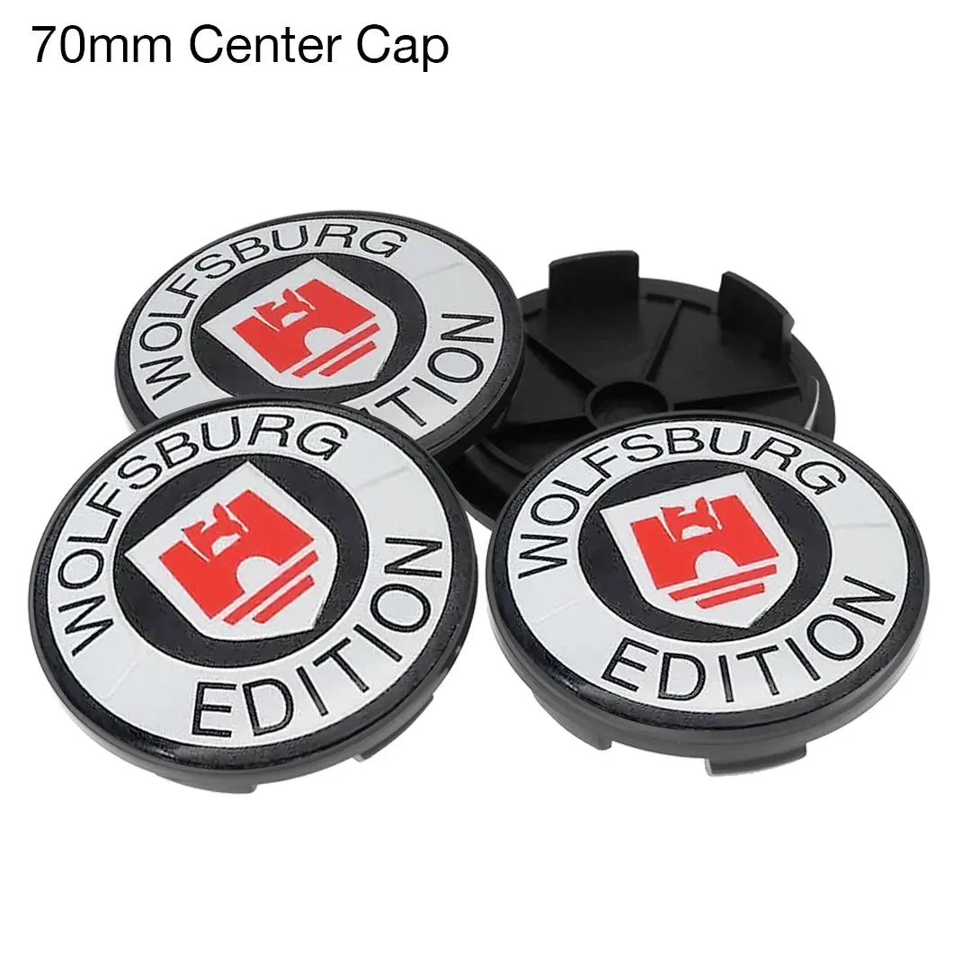 Wolfsburg Edition Wheel Center Cap - 70mm