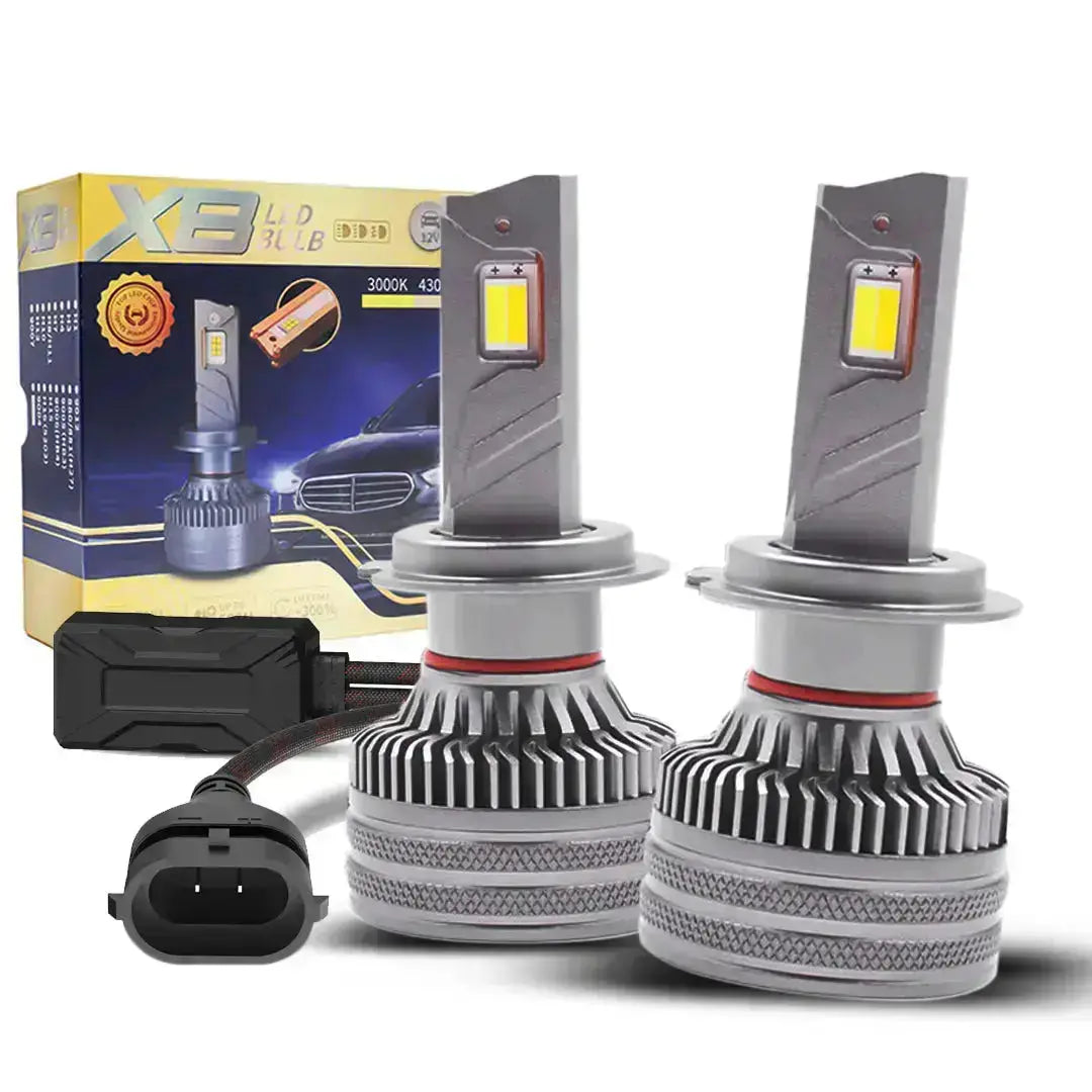 X8 3-Colour LED Canbus Bulbs - H11