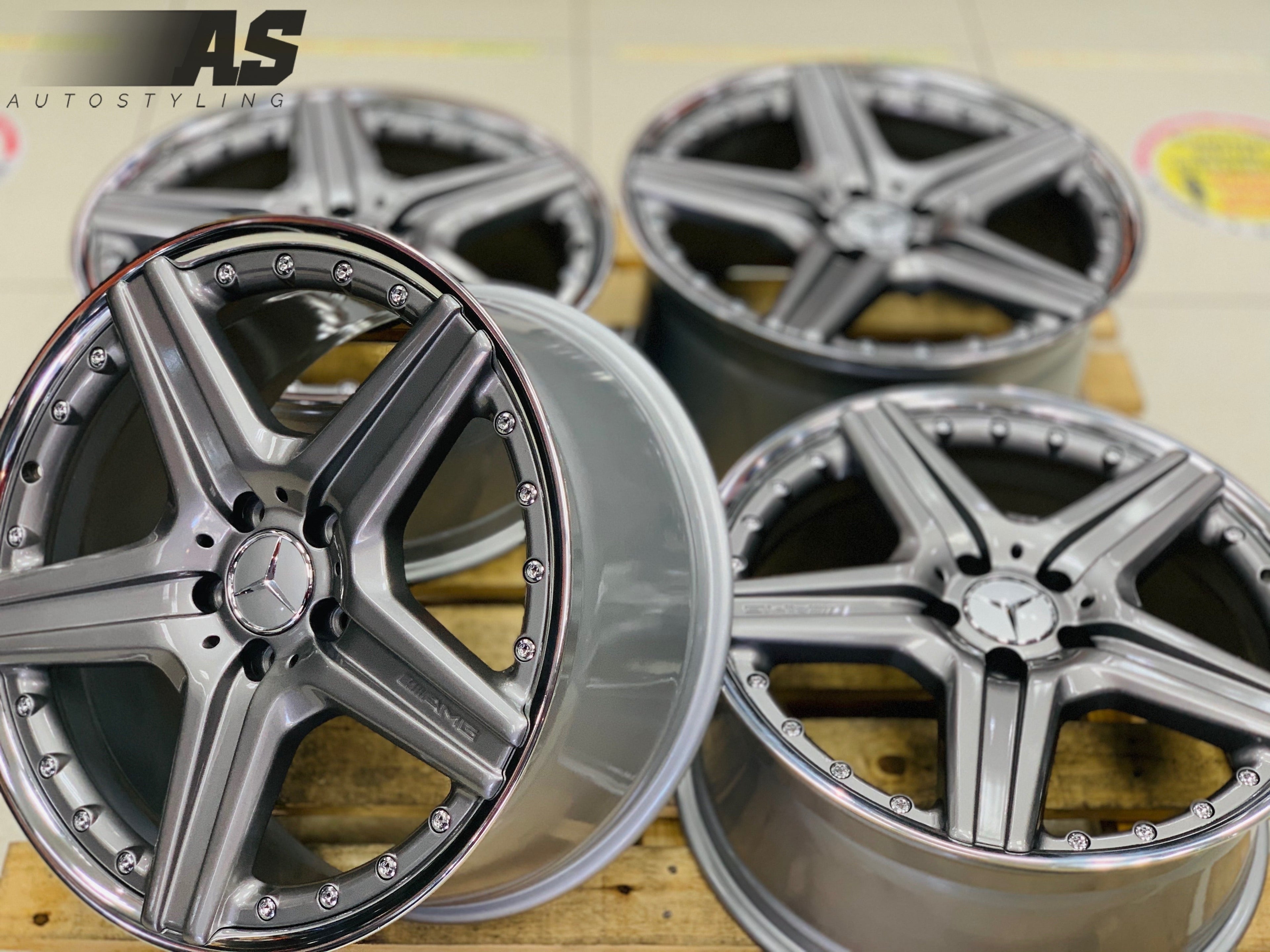 19” OEM AMG 2pce SPLIT WHEELS