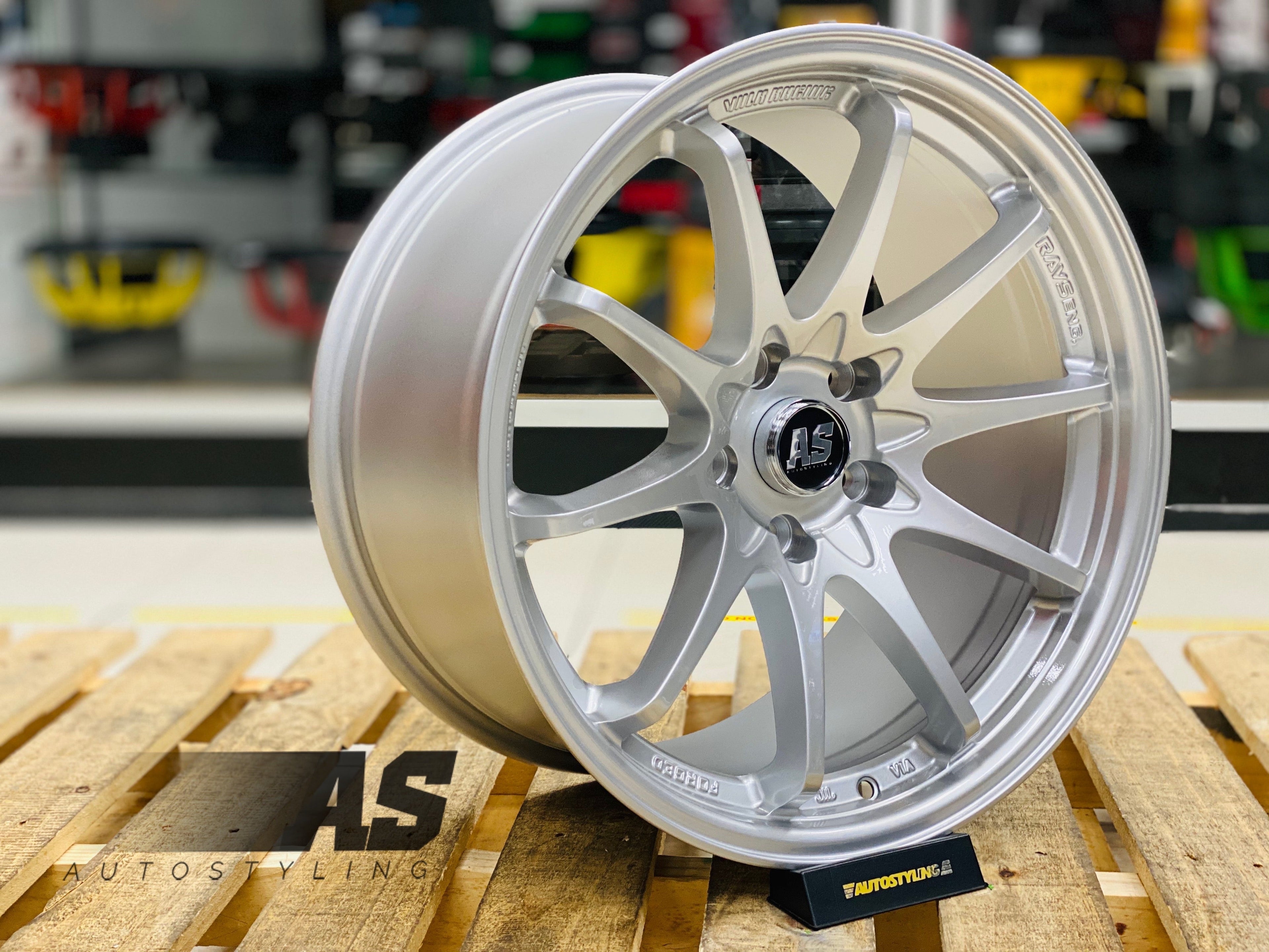 18” AS- 28  5/114 SILVER