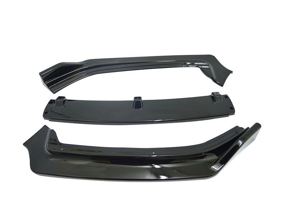 POLO 6 / POLO 7 TSI VIVO 3pce PLASTIC GLOSS BLACK FRONT SPOILER