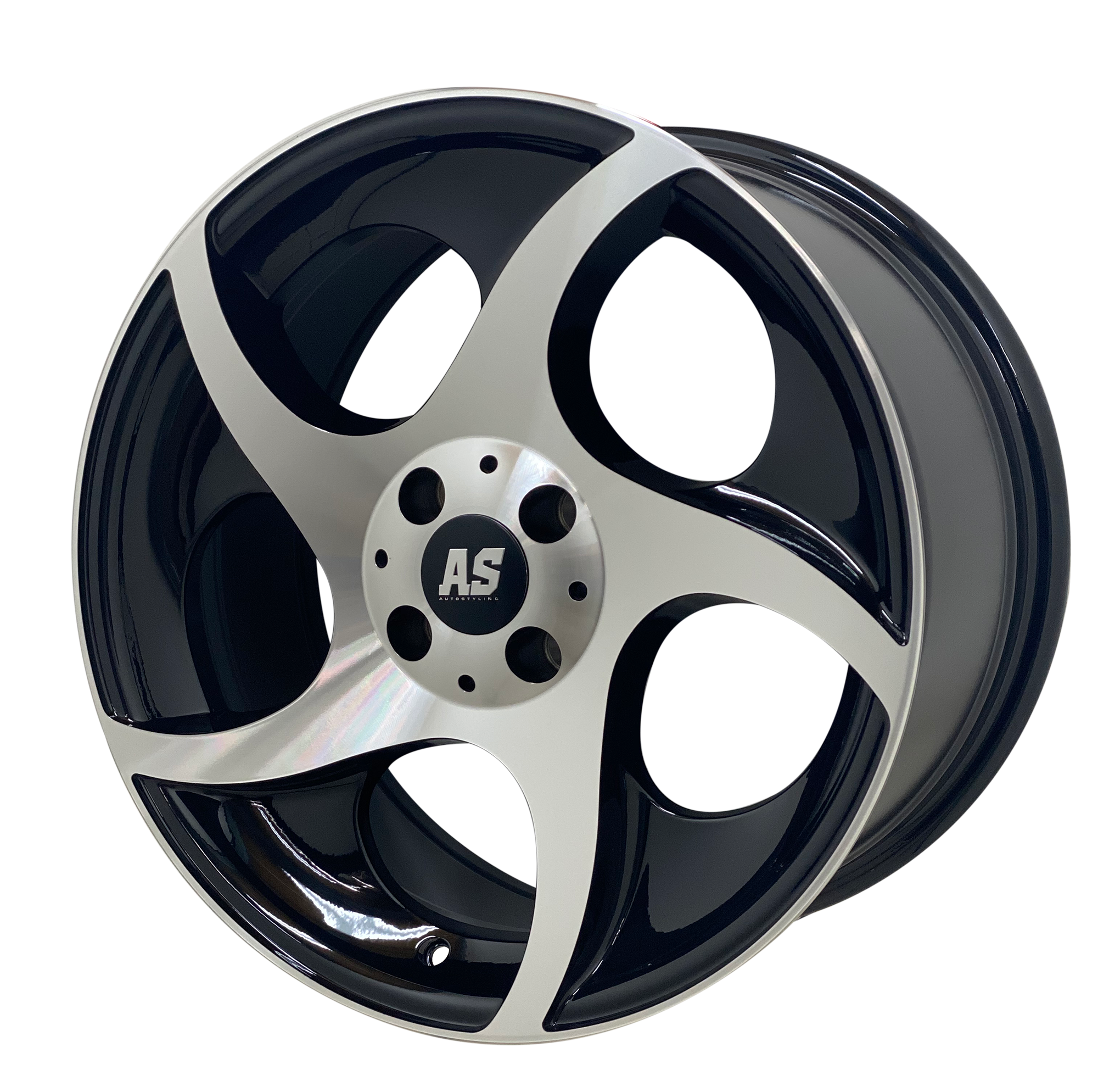 17” AS- SLR 4/100 BLACK WITH SILVER FACE