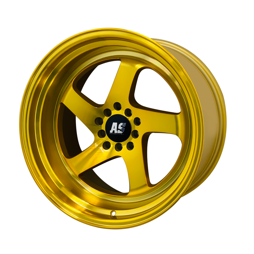 18” AS- F1R 5/100 5/114 GOLD