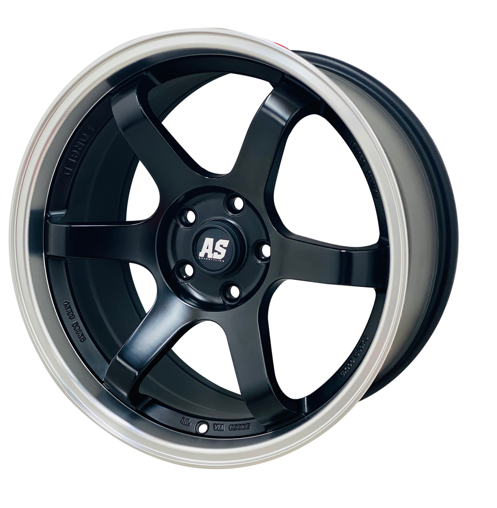 18” AS- TE37 5/112 BLACK