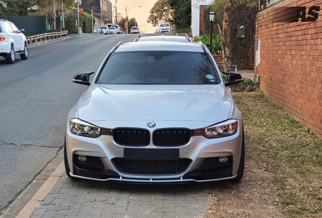 BMW F30 3D 4pce PLASTIC FRONT SPOILE