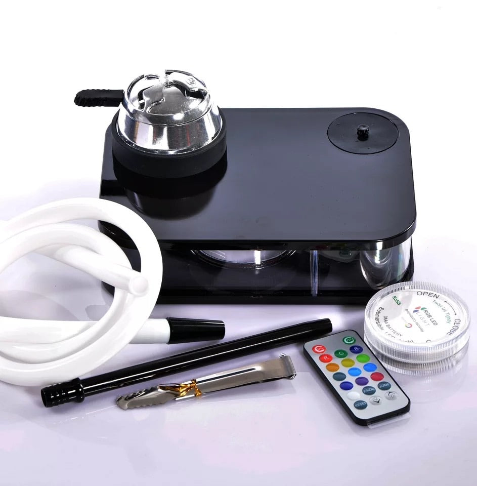 PORTABLE AS-HOTBOX HOOKAH PIPE