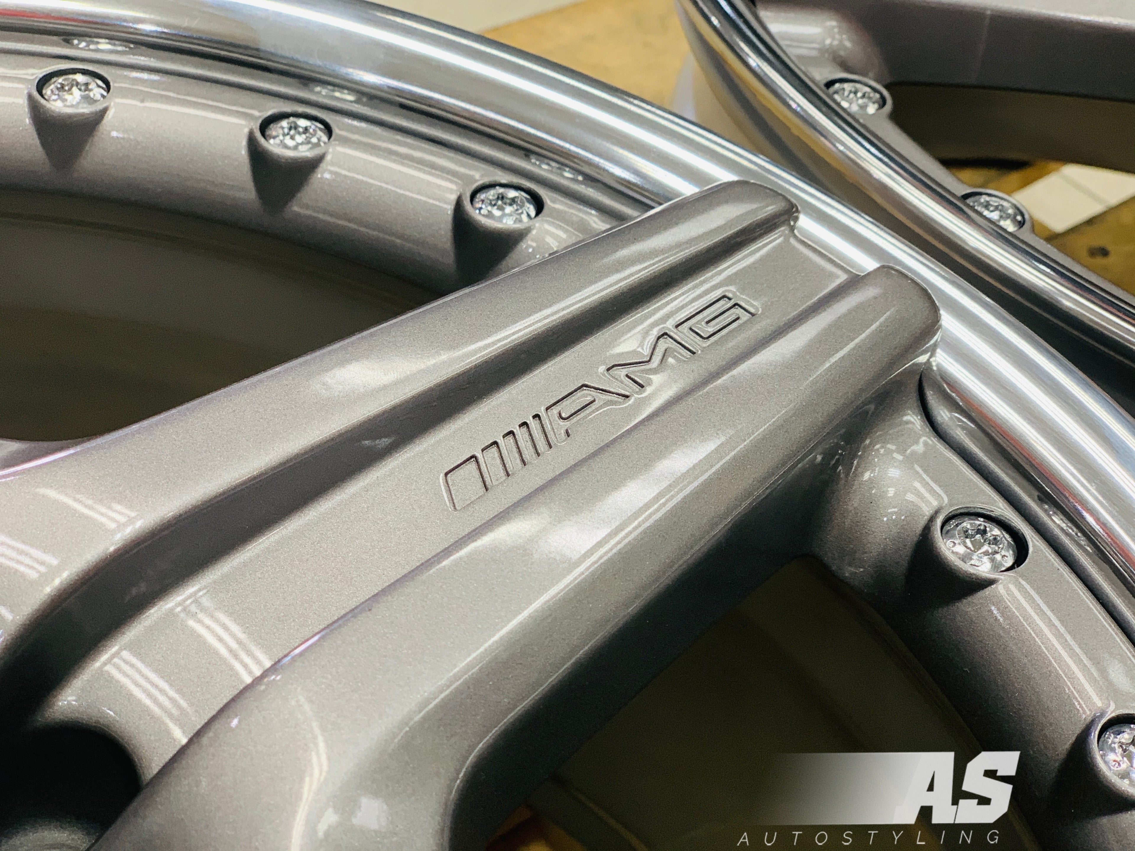 19” OEM AMG 2pce SPLIT WHEELS