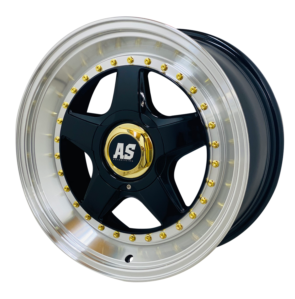 17” AS- RF 4/100 4/114 BLACK