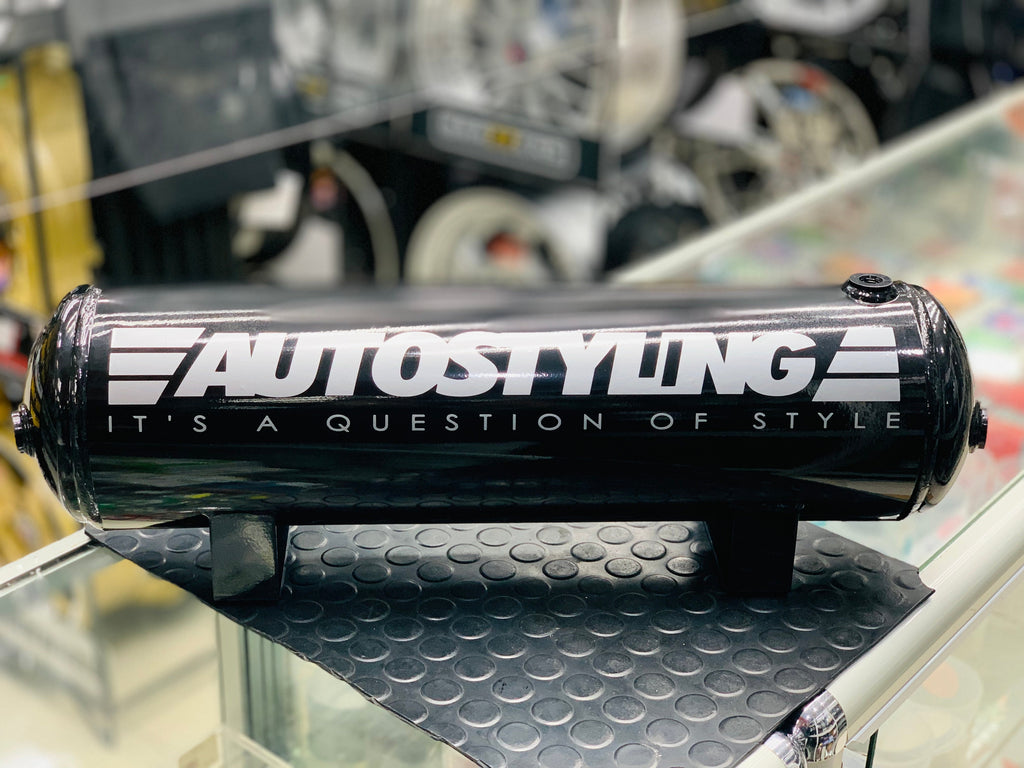 2.5 GALLON BLACK STEEL TANK