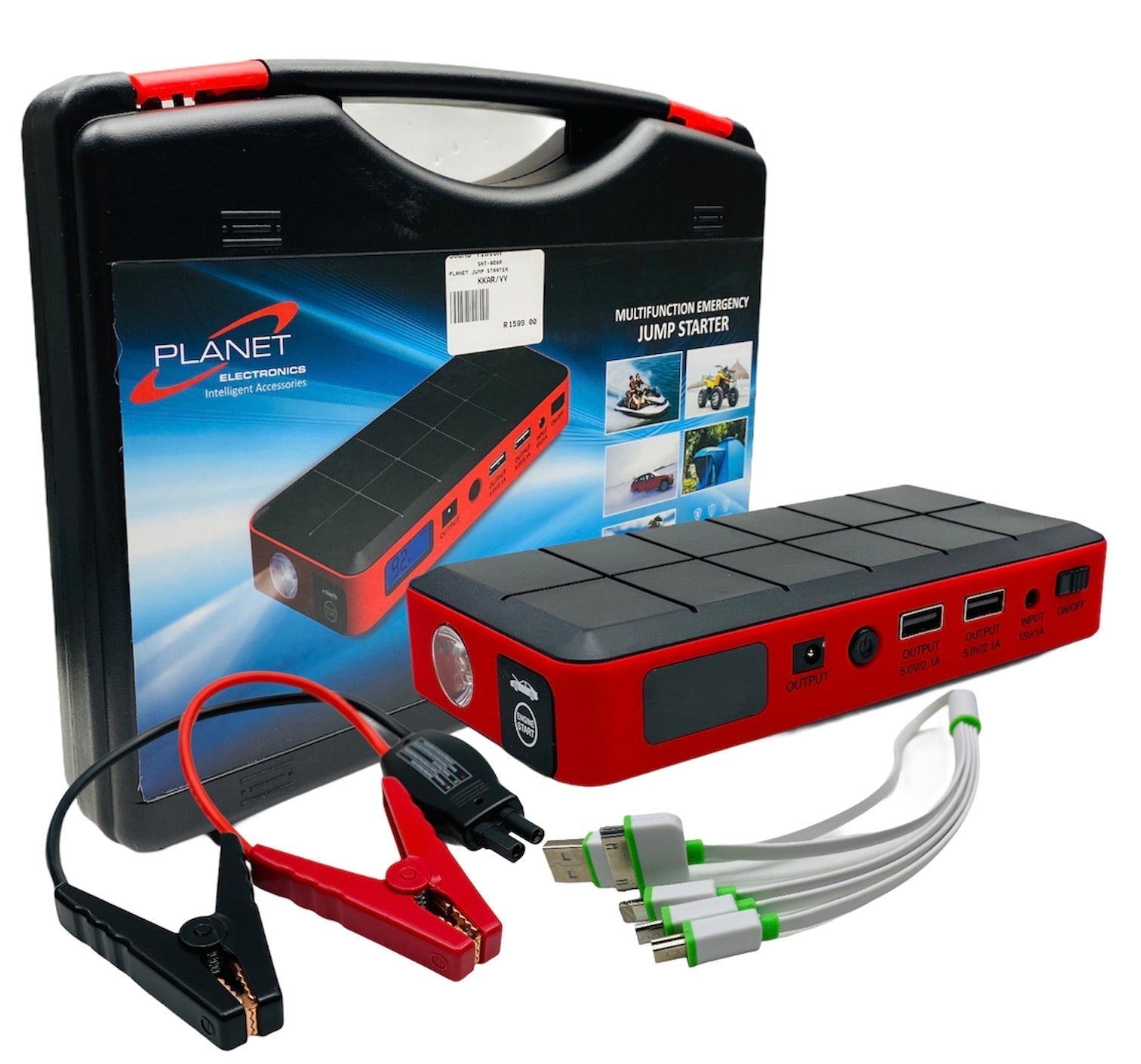 MULTIFUNCTION EMERGENCY JUMP STARTER