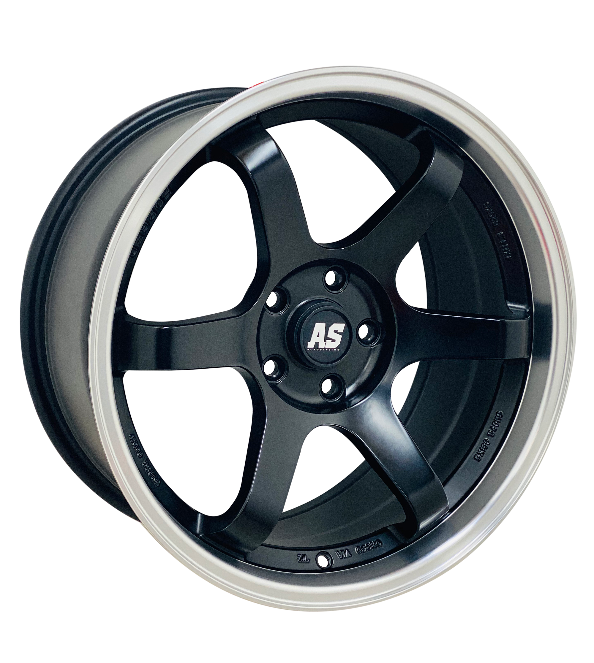 18” AS- TE37 5/112 BLACK