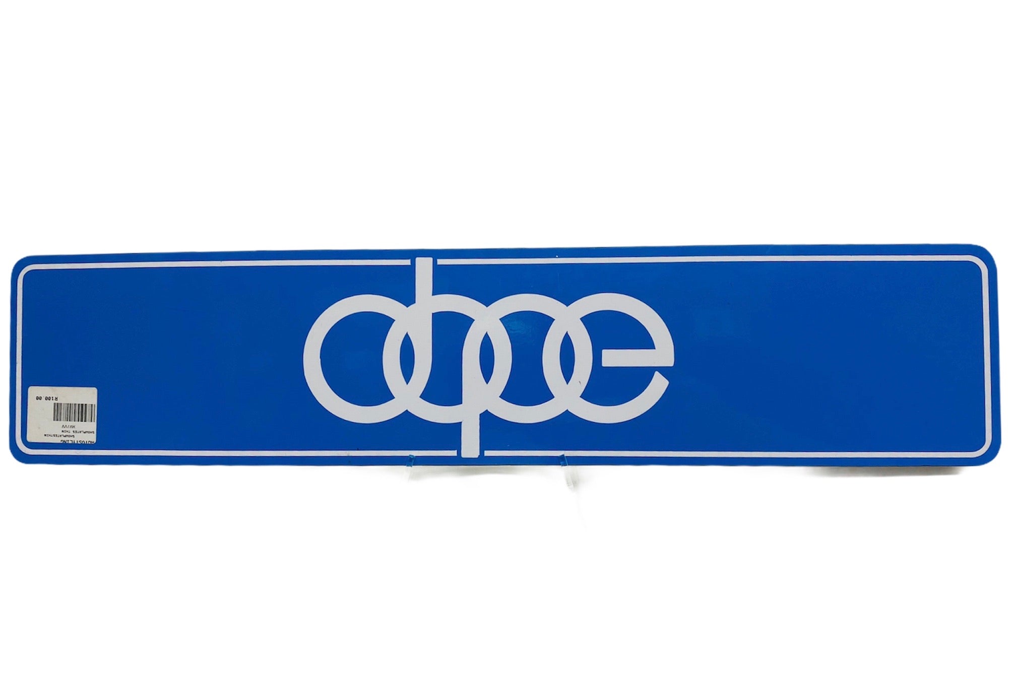 DOPE THIN SHOW PLATE