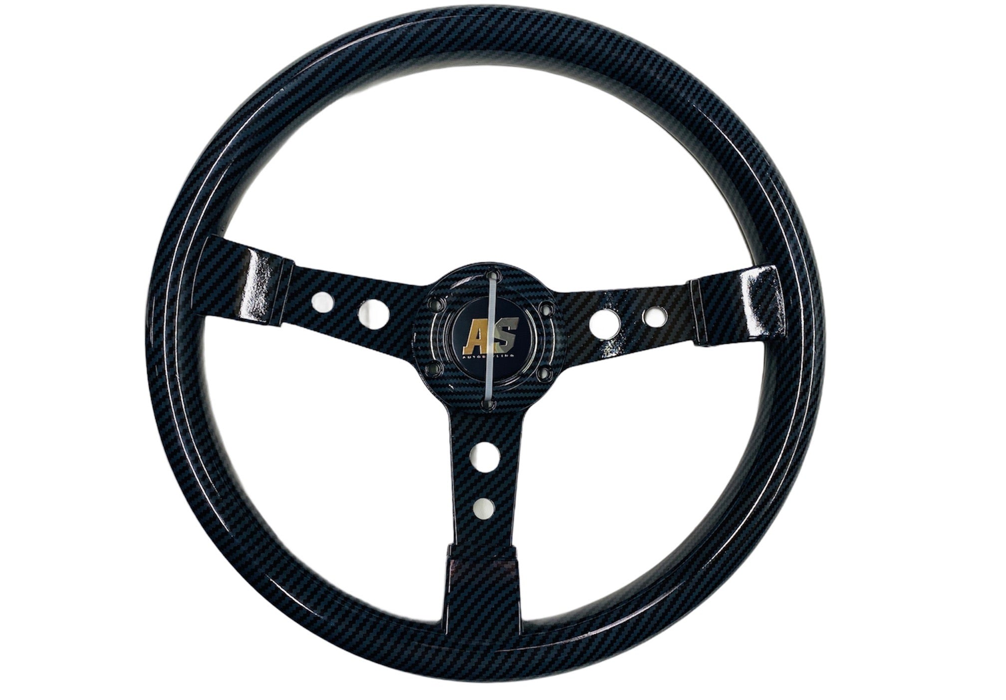 STEERING WHEEL CARBON DIPPED