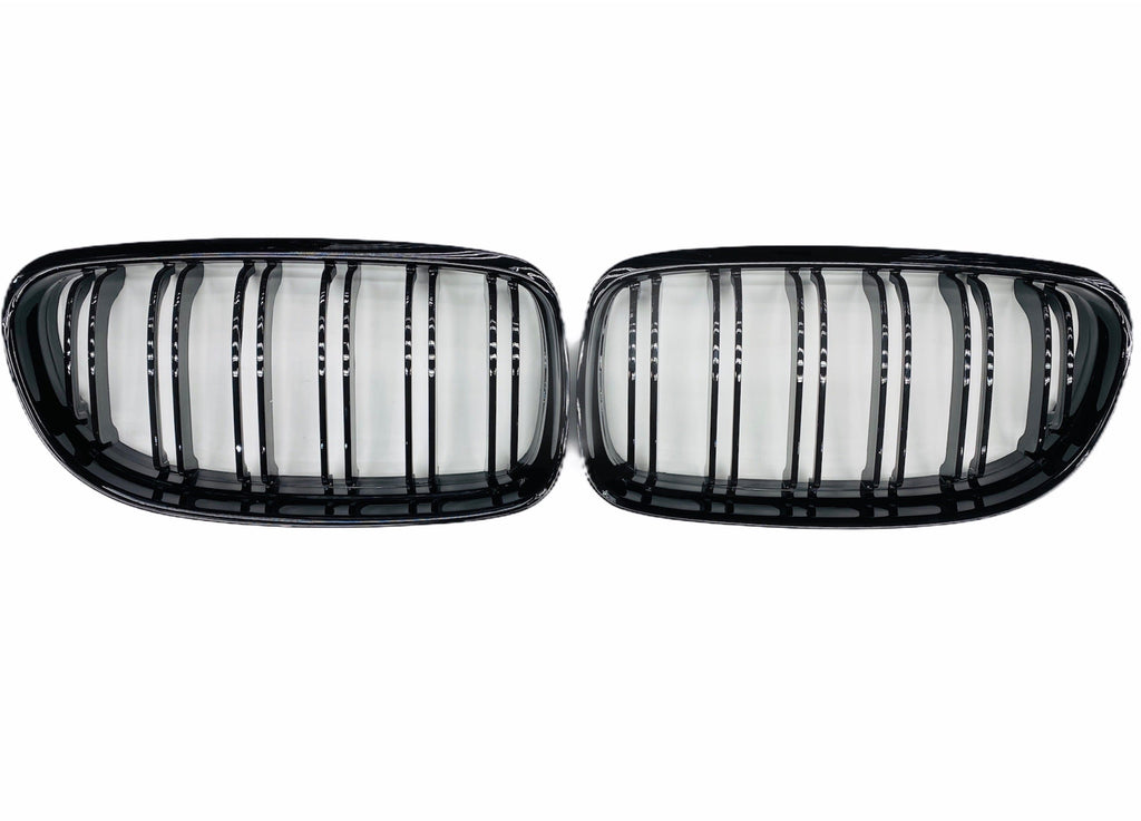 BMW E90 FACE LIFT DOUBLE GRILL GLOSS BLACK