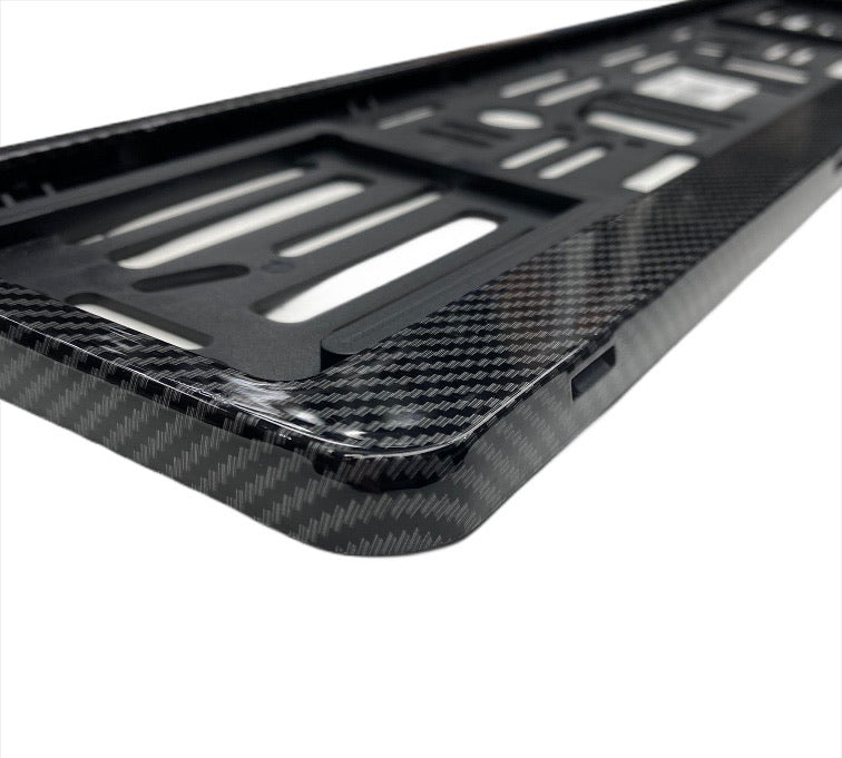 CARBON NUMBER PLATE HOLDER