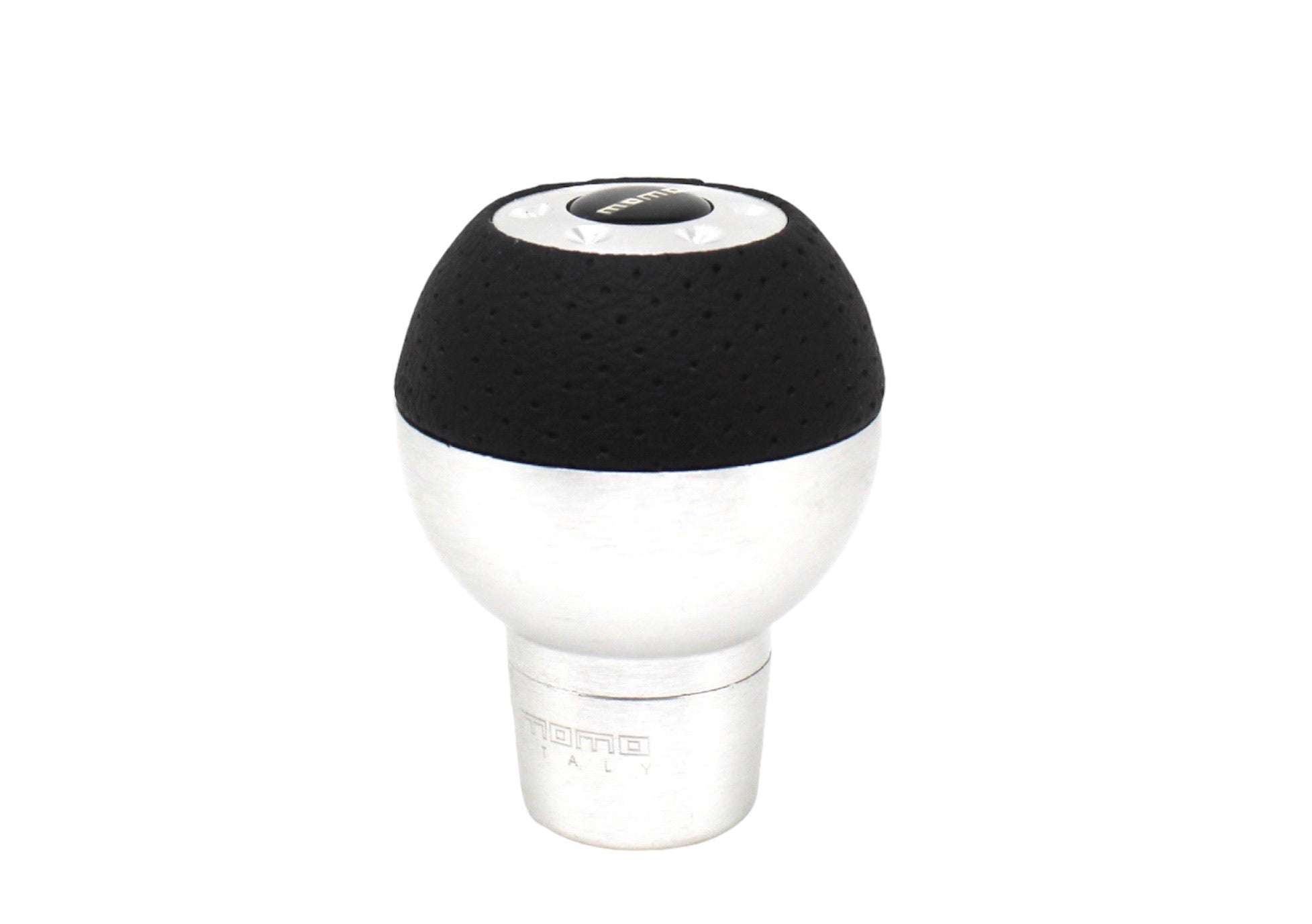 SHORT ROUND WITH SILVER BOTTOM GEAR KNOB