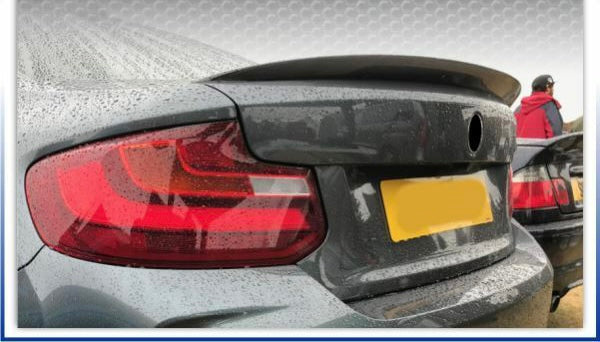 BM F22 MPGLOSS BLACK BOOT LIP