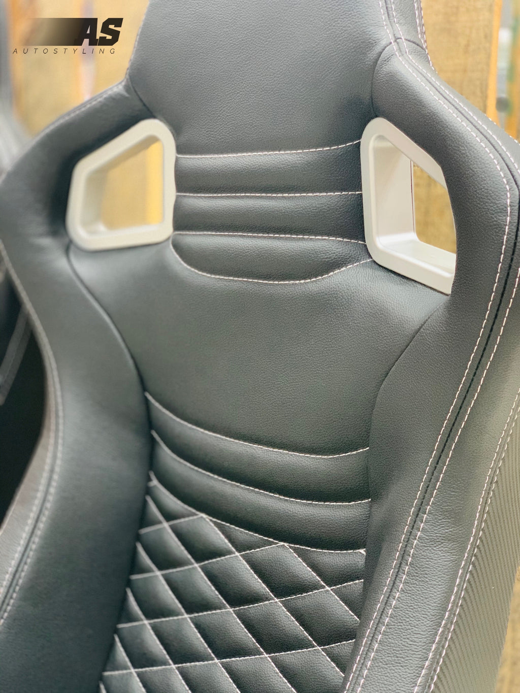 AS WINGBACK SEATS (C) GENUINE LEATHER