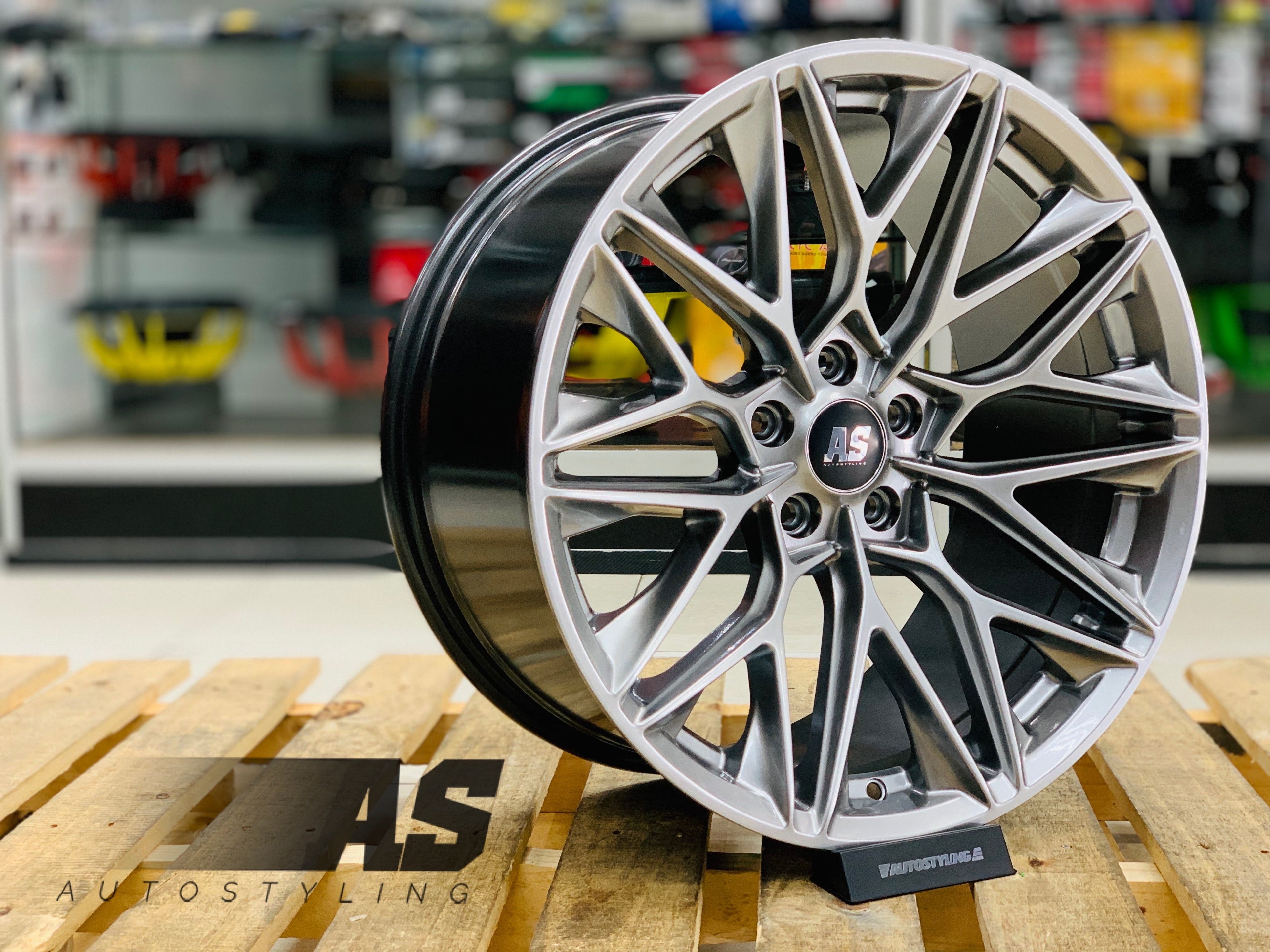 19” AS-F1202  5/112 HYPER BLACK