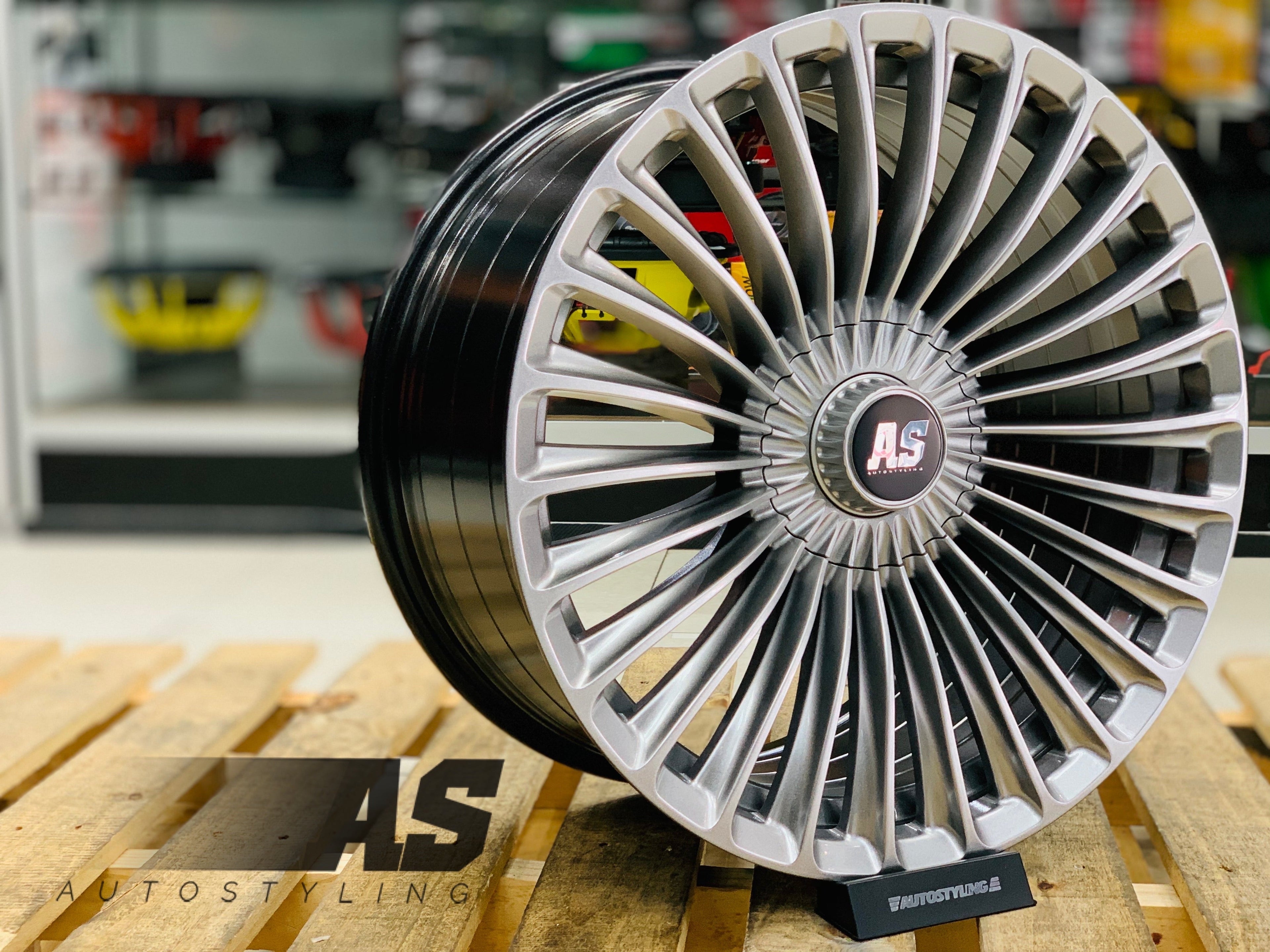 19” AS-F6019  5/112 HYPER SILVER