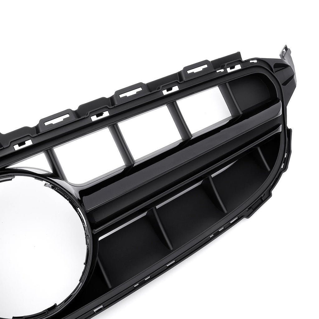 MERCEDES W205 C63 MATT BLACK GRILL CAMERA COMPATIBLE