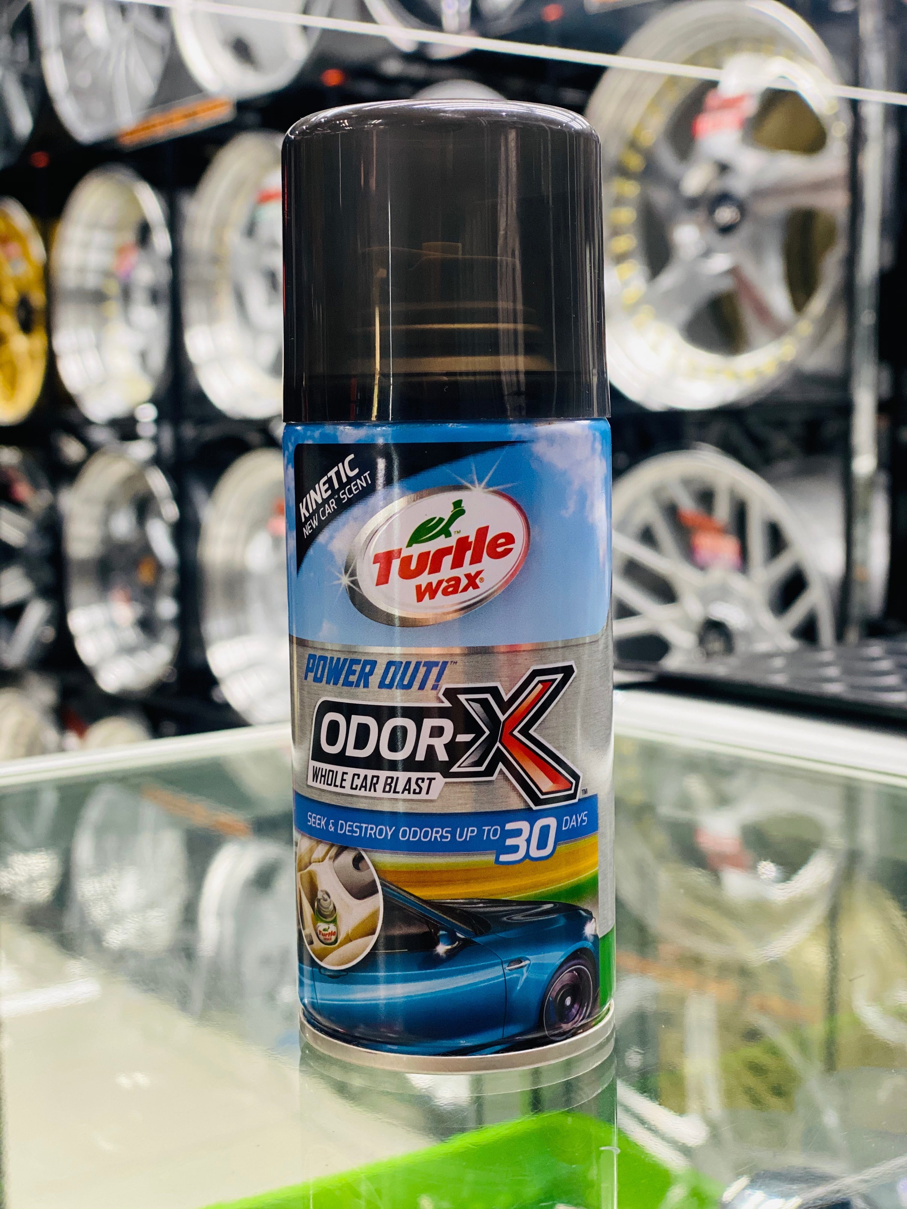 TURTLE WAX POWER OUT ODOR-X KINETIC NEW CAR
