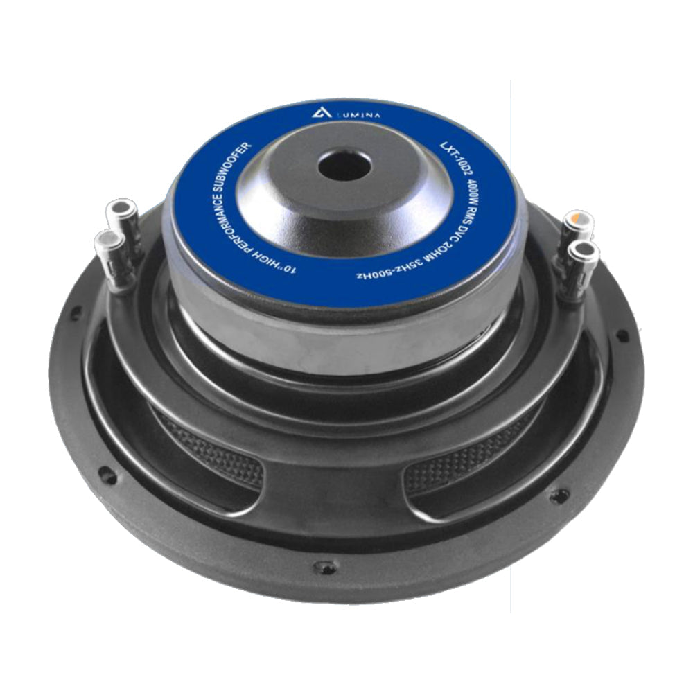 Lumina LXT-10D2 - 10" Titanium Series D2 DVC Flat Subwoofer - 4000W